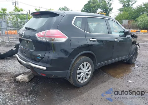 2014 Nissan Rogue S from USA, damaged, VIN 5N1AT2MV8EC866625